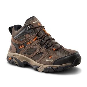 Hi-Tec Men's Ravus Vent Mid Cut Waterproof Boots - Brown size 12